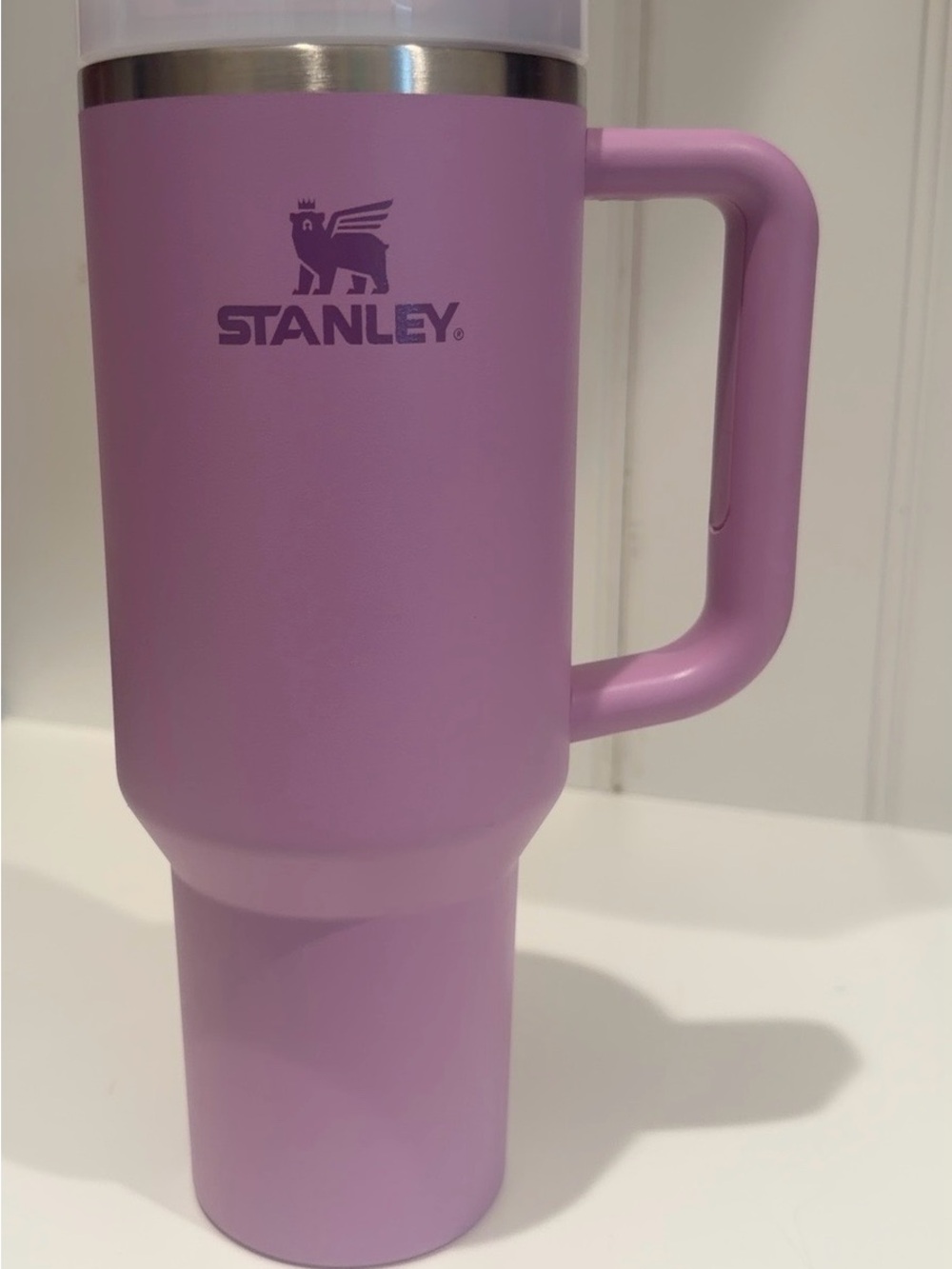 Stanley Purple Insulated Travel Mug with Handle 40 oz